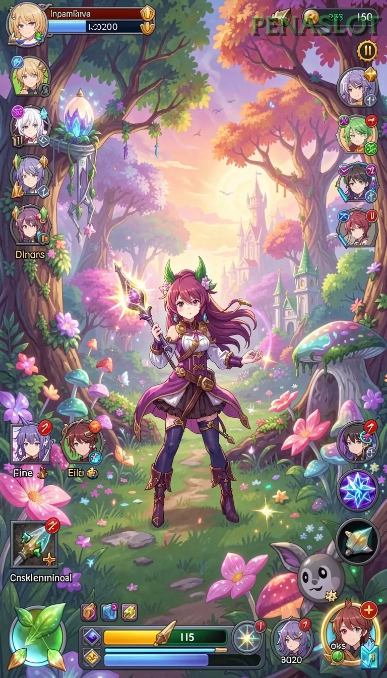 Galeri pratinjau visual penaslot build APK resmi terbaru